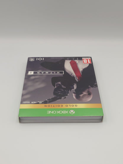 Hitman 2 – Gold Edition Steelbook (Xbox One, PAL) – Factory Sealed