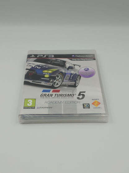 Gran Turismo 5 - Academy Edition (PS3, UK PAL) - Factory Sealed