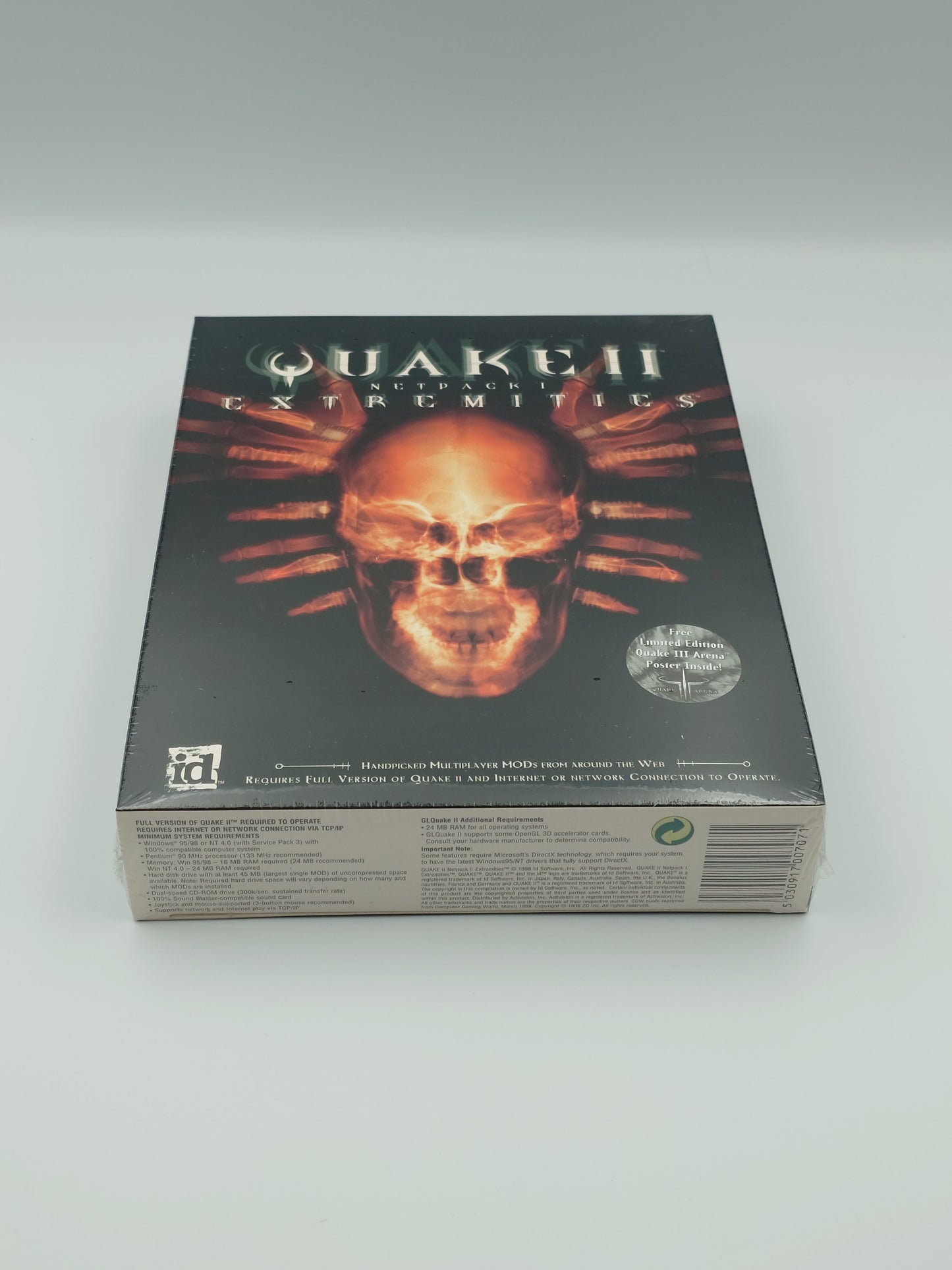 Quake II: Netpack 1 Extremities – Big Box Edition (PC, PAL) – Factory Sealed