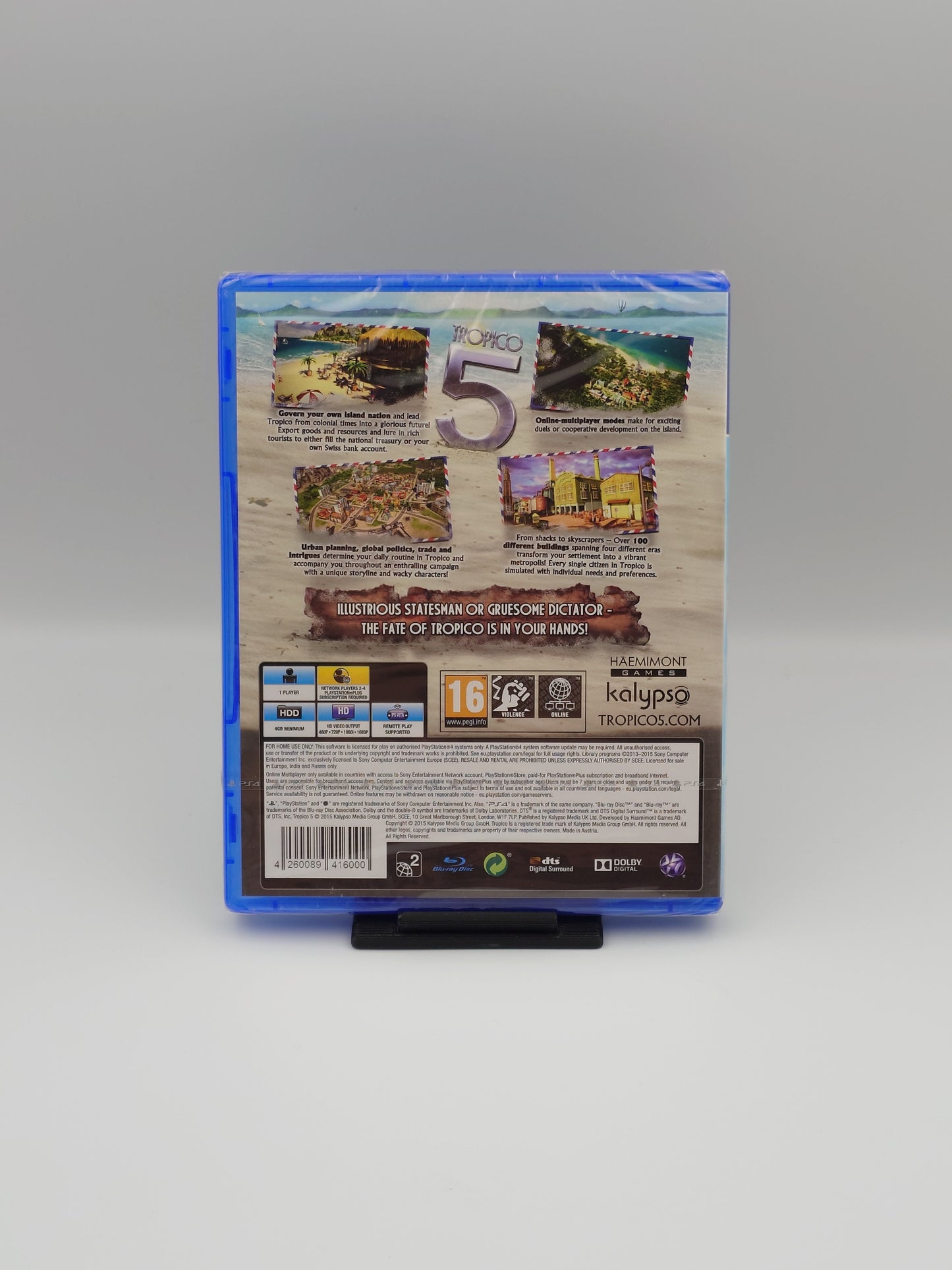 Tropico 5 - Limited Special Edition (PS4, UK PAL) - Factory Sealed
