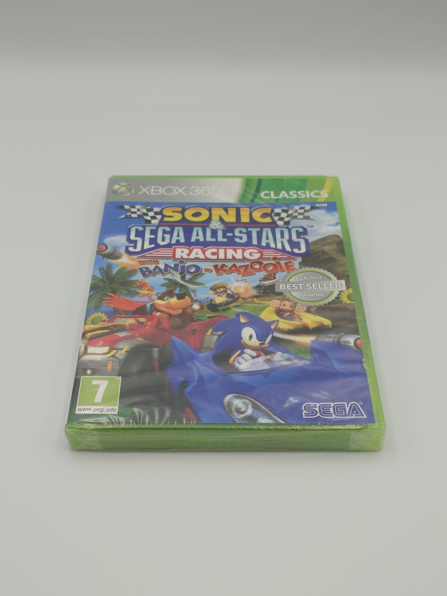 Sonic & SEGA All-Stars Racing with Banjo-Kazooie (Xbox 360 Classics, PAL) – Factory Sealed