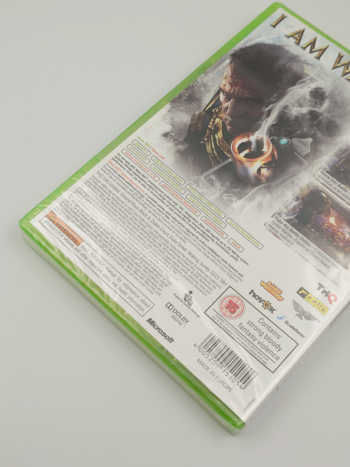Warhammer 40,000: Space Marine (Xbox 360, PAL) - Factory Sealed