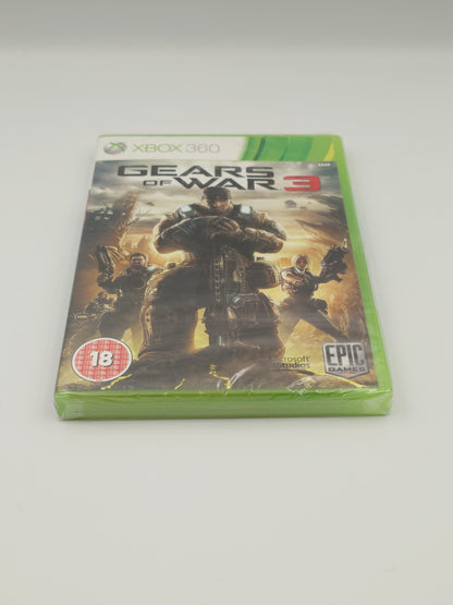 Gears of War 3 (Xbox 360, PAL) - Factory Sealed