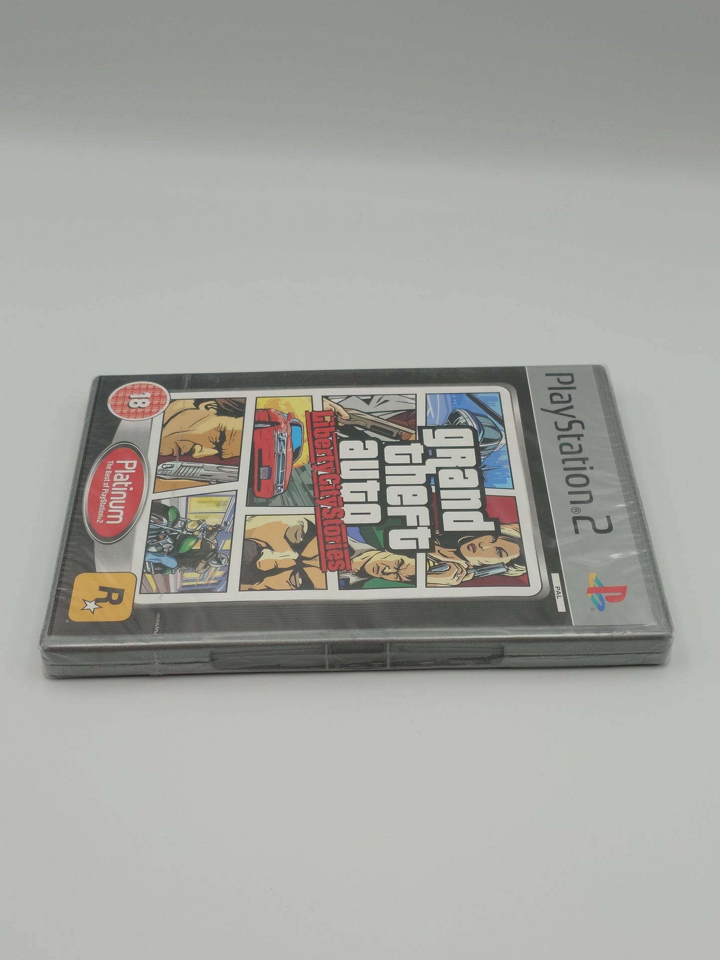 Grand Theft Auto: Liberty City Stories (PS2 Platinum, UK PAL) – Factory Sealed