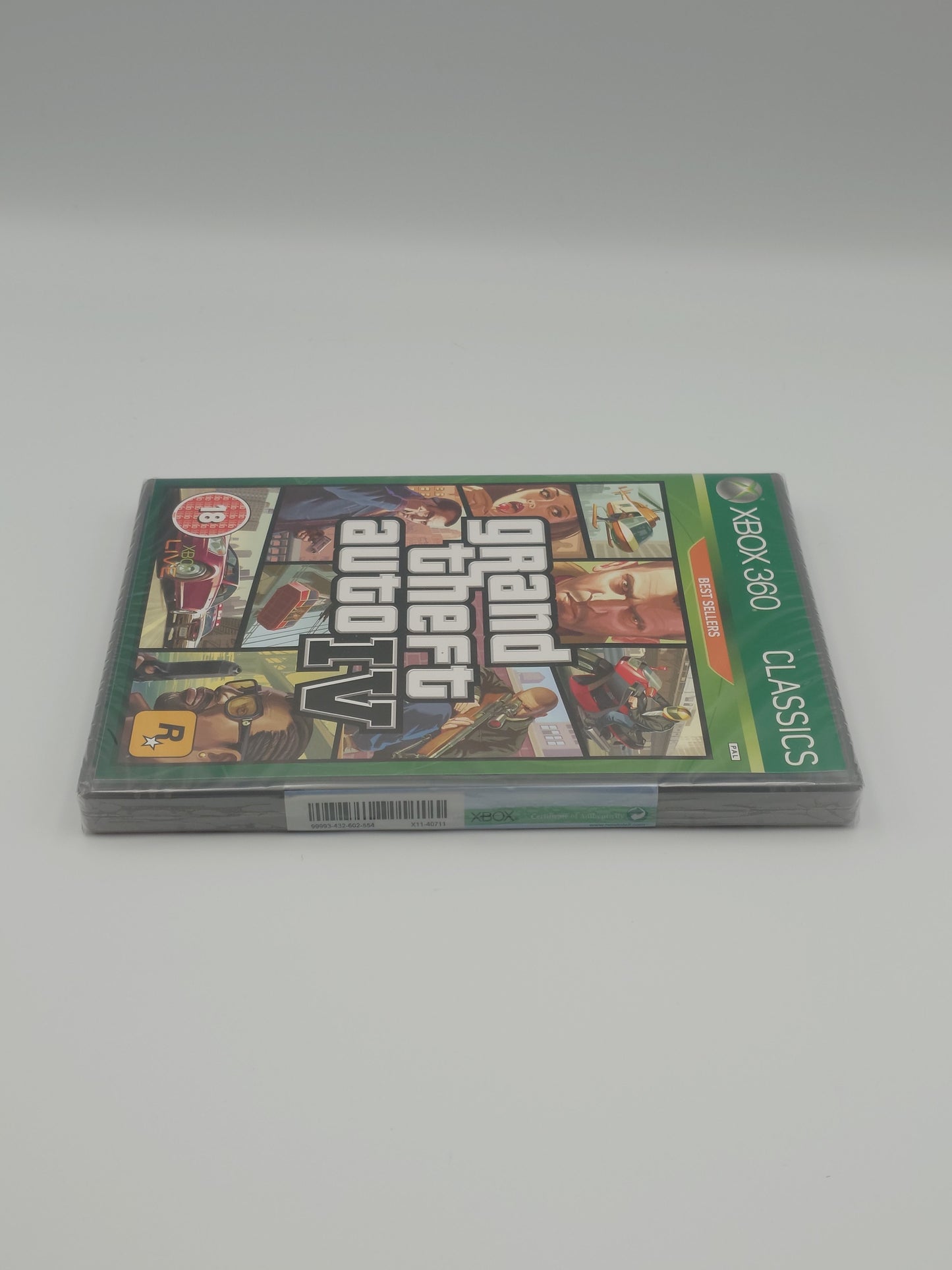 Grand Theft Auto IV (Xbox 360 Classics, PAL) – Factory Sealed