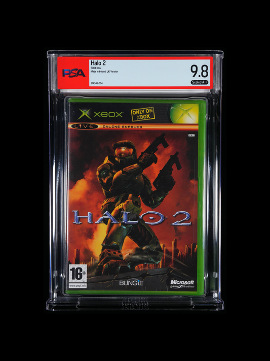 Halo 2 (Xbox, PAL, Factory Sealed) - PSA 9.8 A++