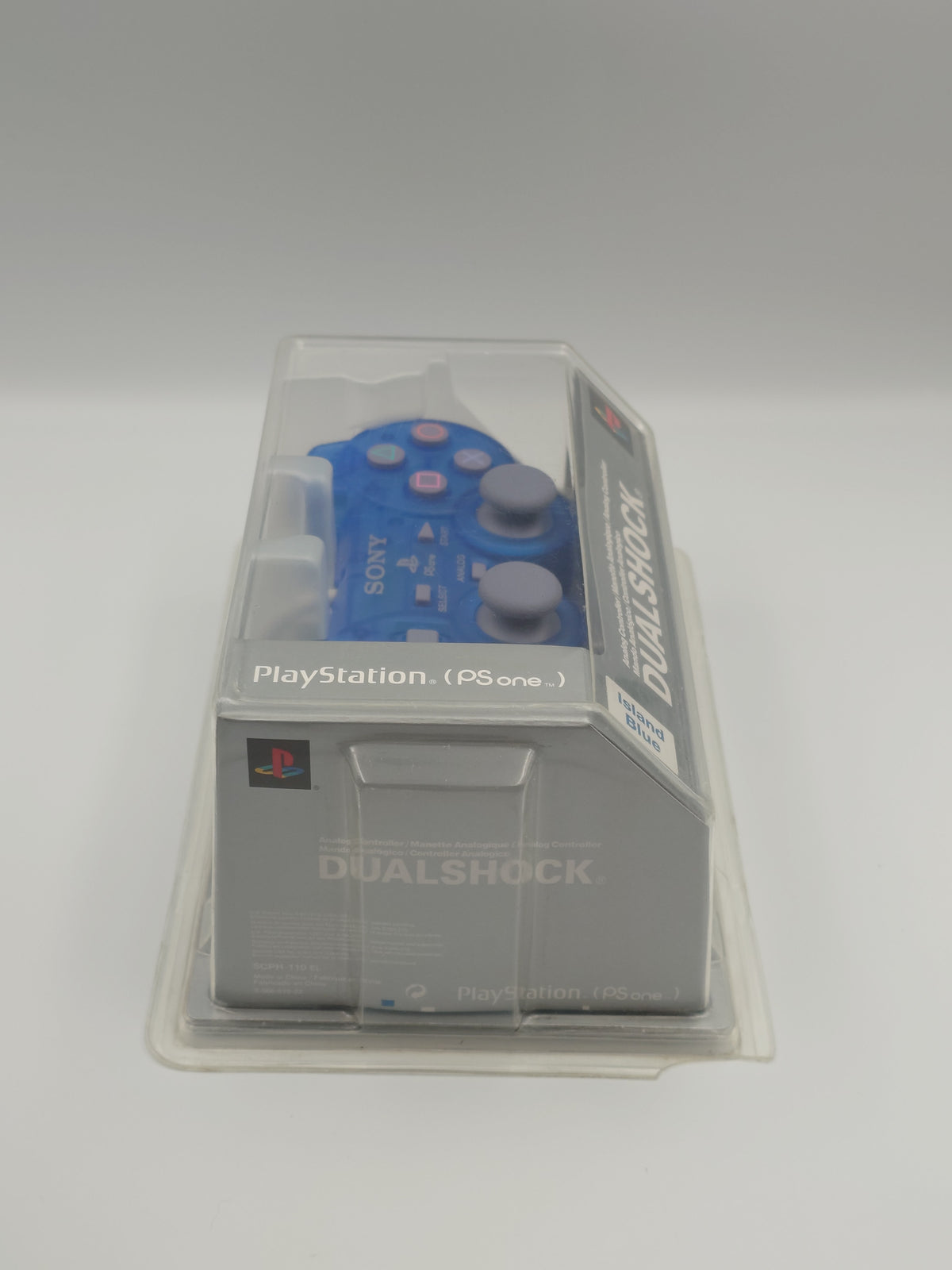 PlayStation 1 DualShock Controller - Island Blue (PS1, PAL) - Factory Sealed