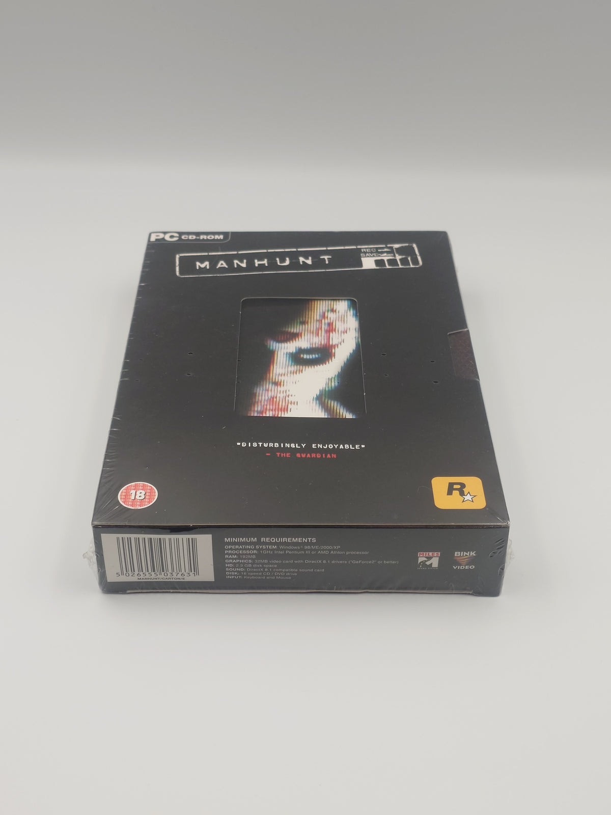 Manhunt - VHS Edition (PC, UK PAL) - Factory Sealed