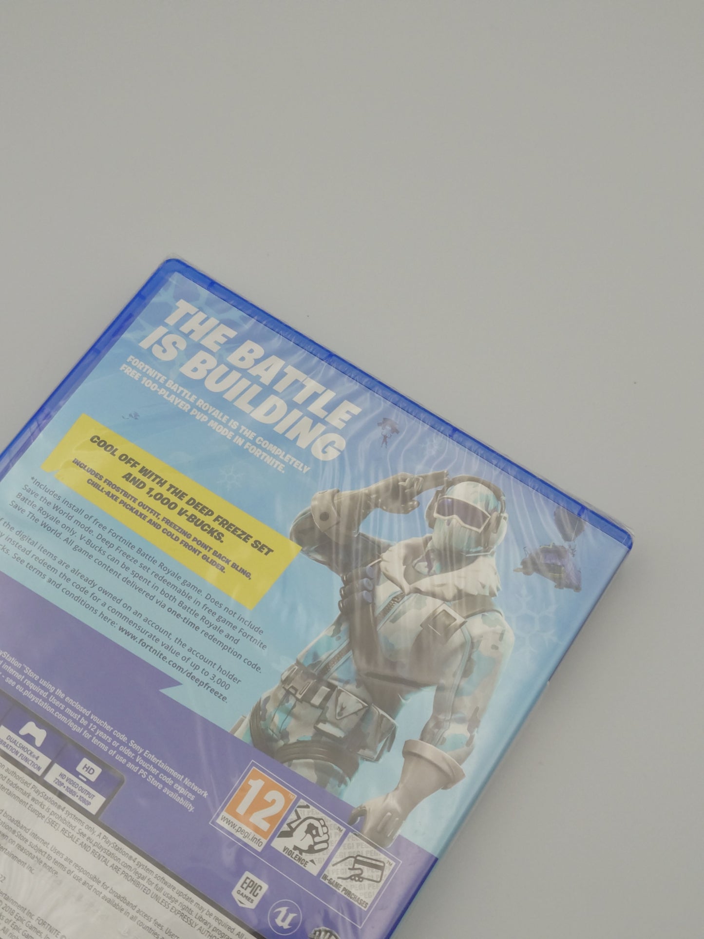 Fortnite: Deep Freeze Bundle (PS4, UK PAL) – Factory Sealed