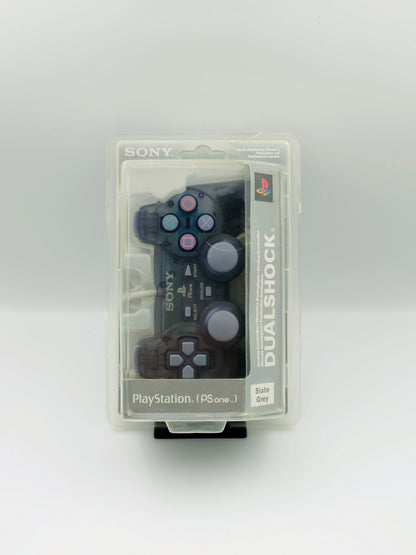 PlayStation 1 DualShock Controller - Slate Grey (PS1, PAL) - Factory Sealed
