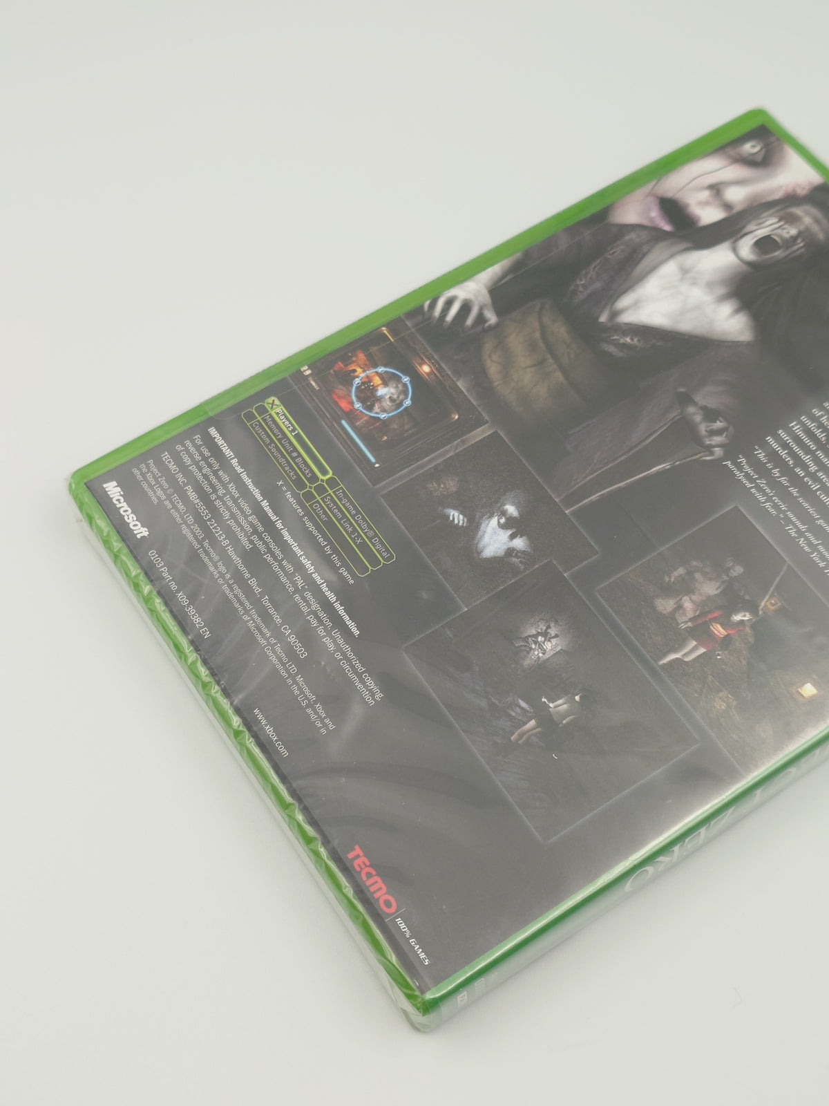 Project Zero (Xbox, PAL) - Factory Sealed