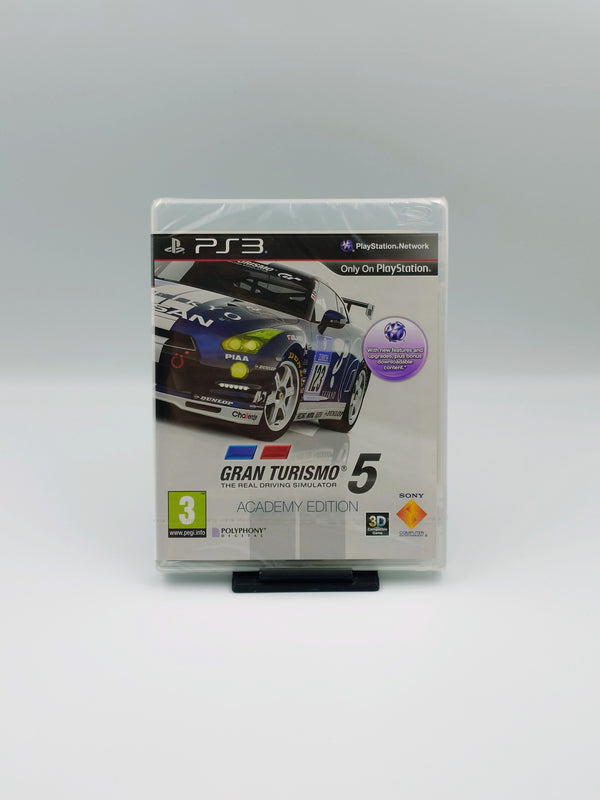 Gran Turismo 5 - Academy Edition (PS3, UK PAL) - Factory Sealed