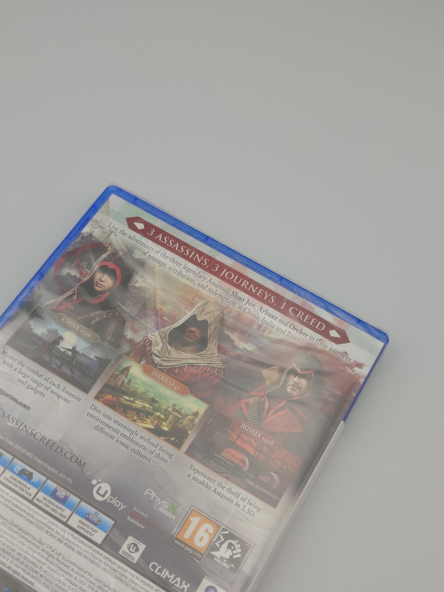 Assassins Creed Chronicles (PS4, UK PAL) – Factory Sealed