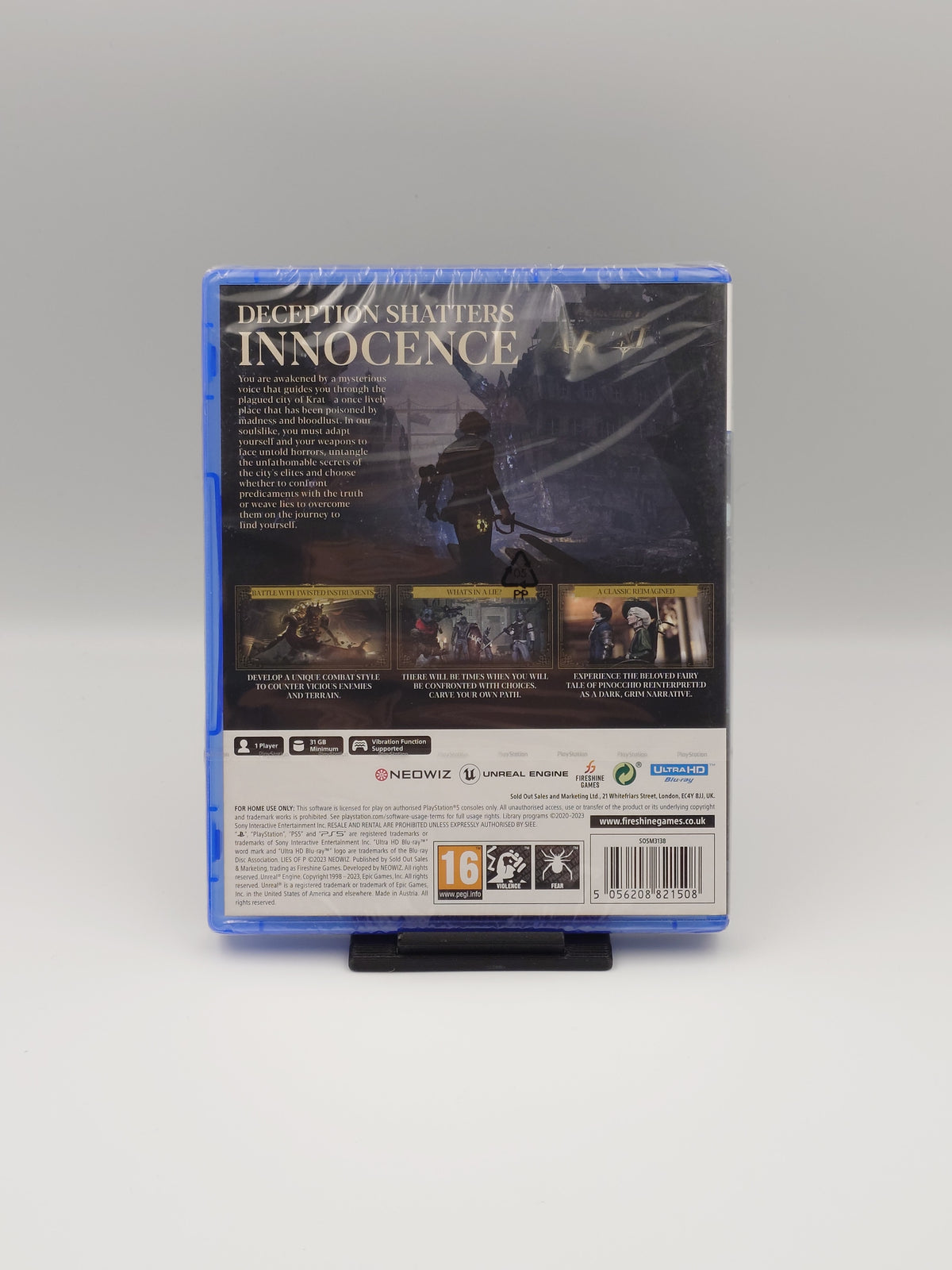 Lies of P (PS5, UK PAL) - Factory Sealed