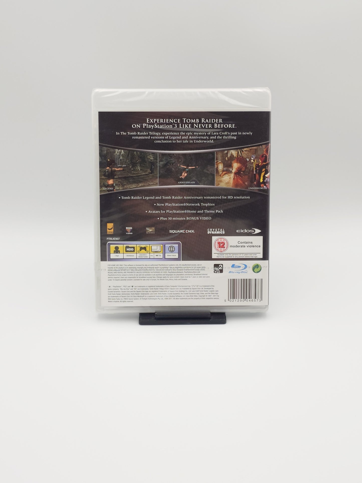 The Tomb Raider Trilogy: Classics HD (PS3, UK PAL) – Factory Sealed
