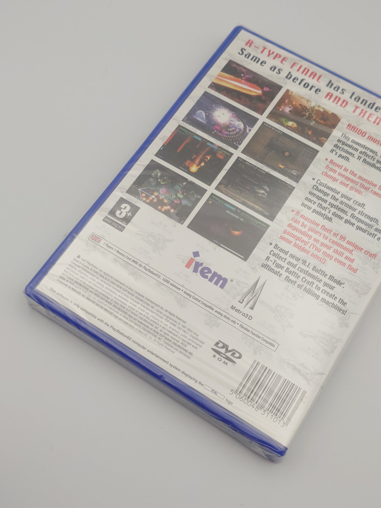 R-Type: Final (PS2, UK PAL) – Factory Sealed