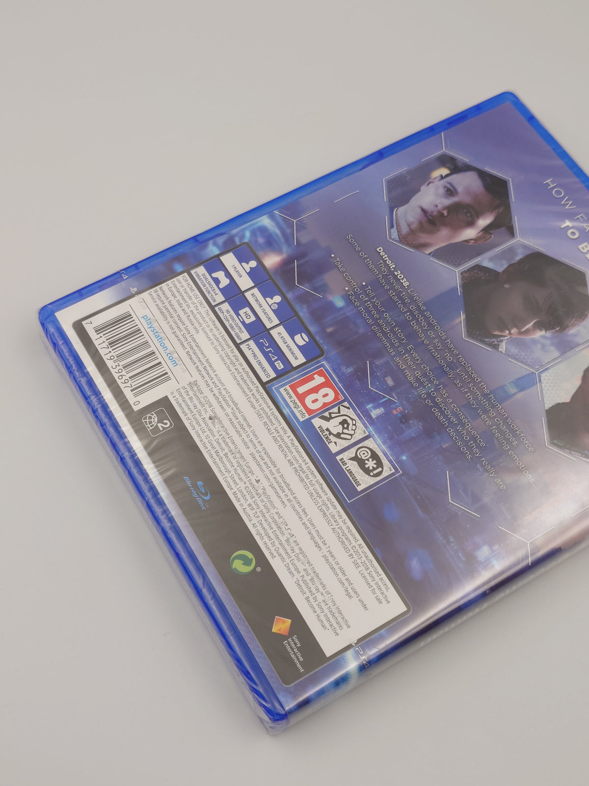 Detroit: Become Human (PS4, UK PAL) - Factory Sealed