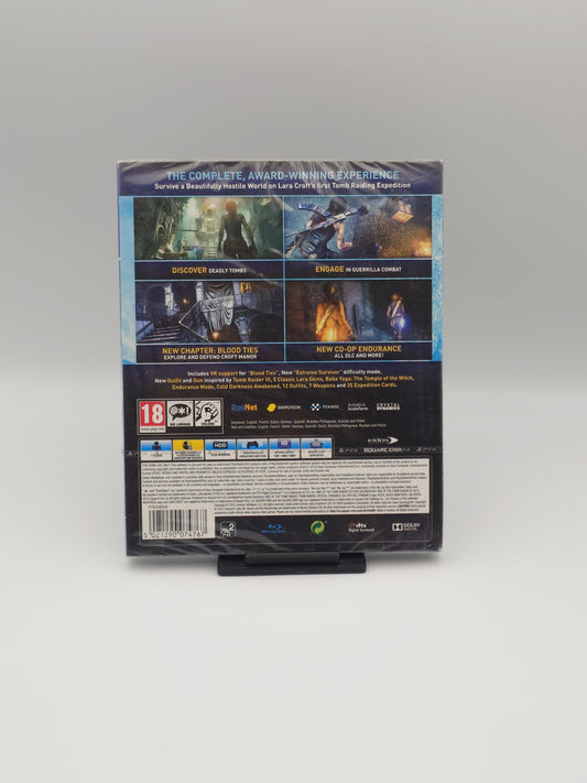 Rise of the Tomb Raider: 20 Year Celebration – Artbook Edition (PS4, UK PAL) – Factory Sealed