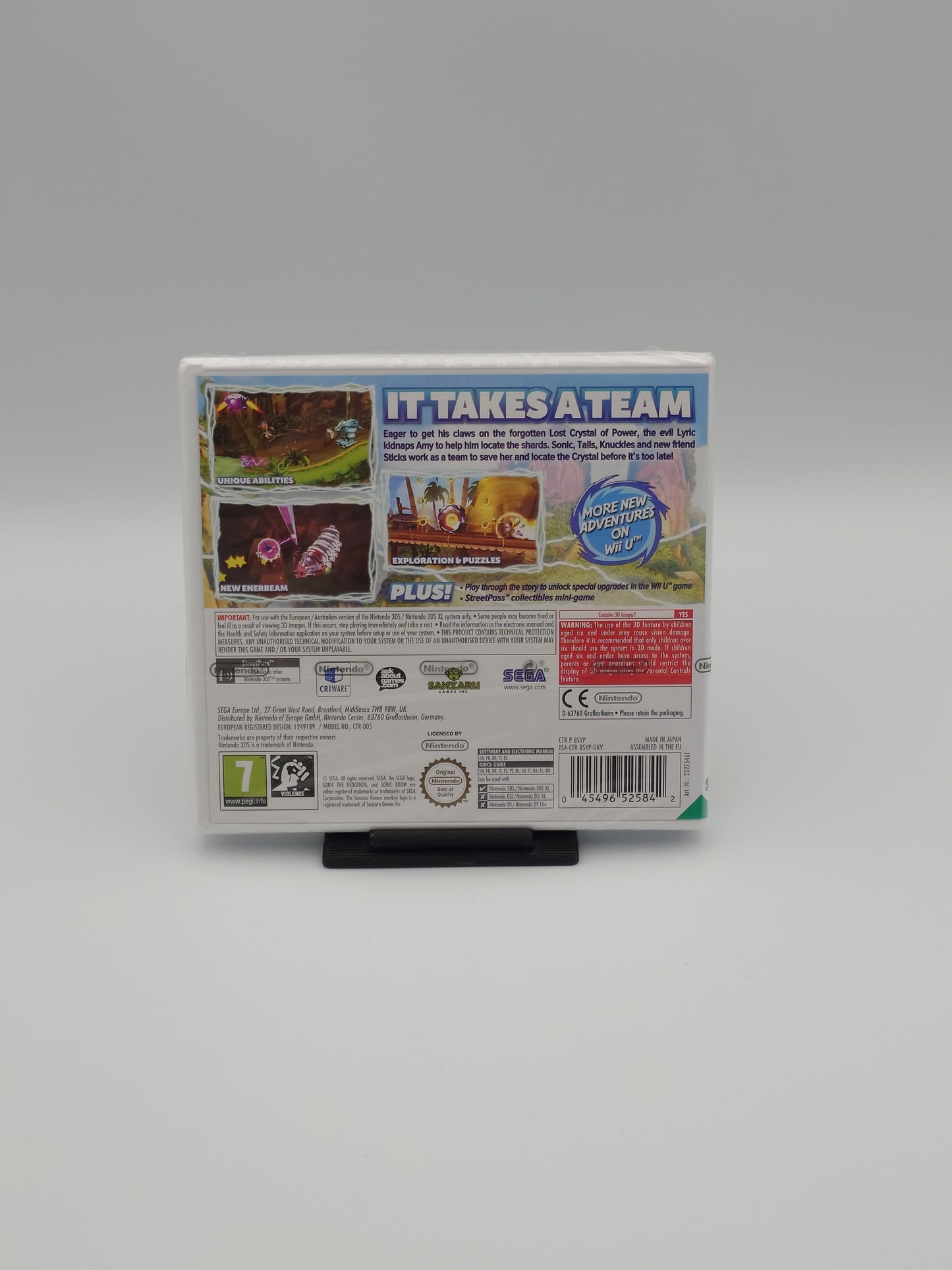 Sonic Boom: Shattered Crystal (Nintendo 3DS, UKV) – Factory Sealed
