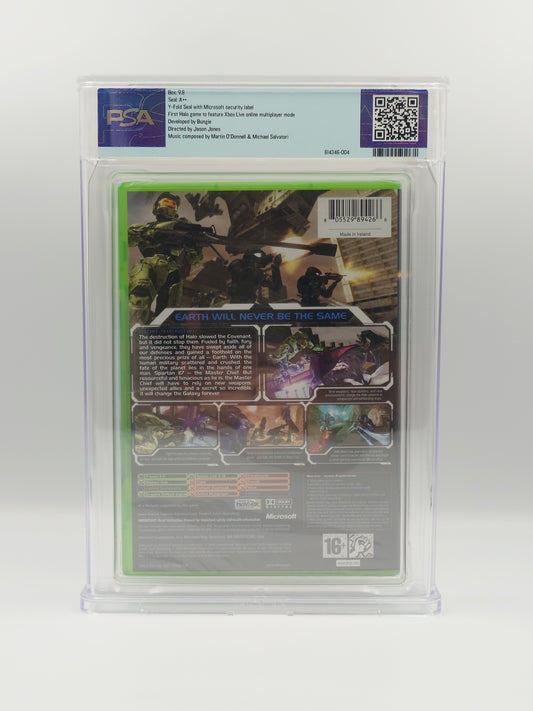 Halo 2 (Xbox, PAL, Factory Sealed) - PSA 9.8 A++