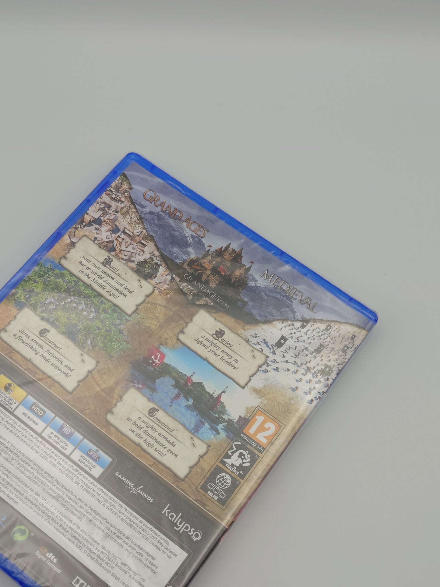 Grand Ages: Medieval – Limited Special Edition (PS4, UK PAL) – Factory Sealed
