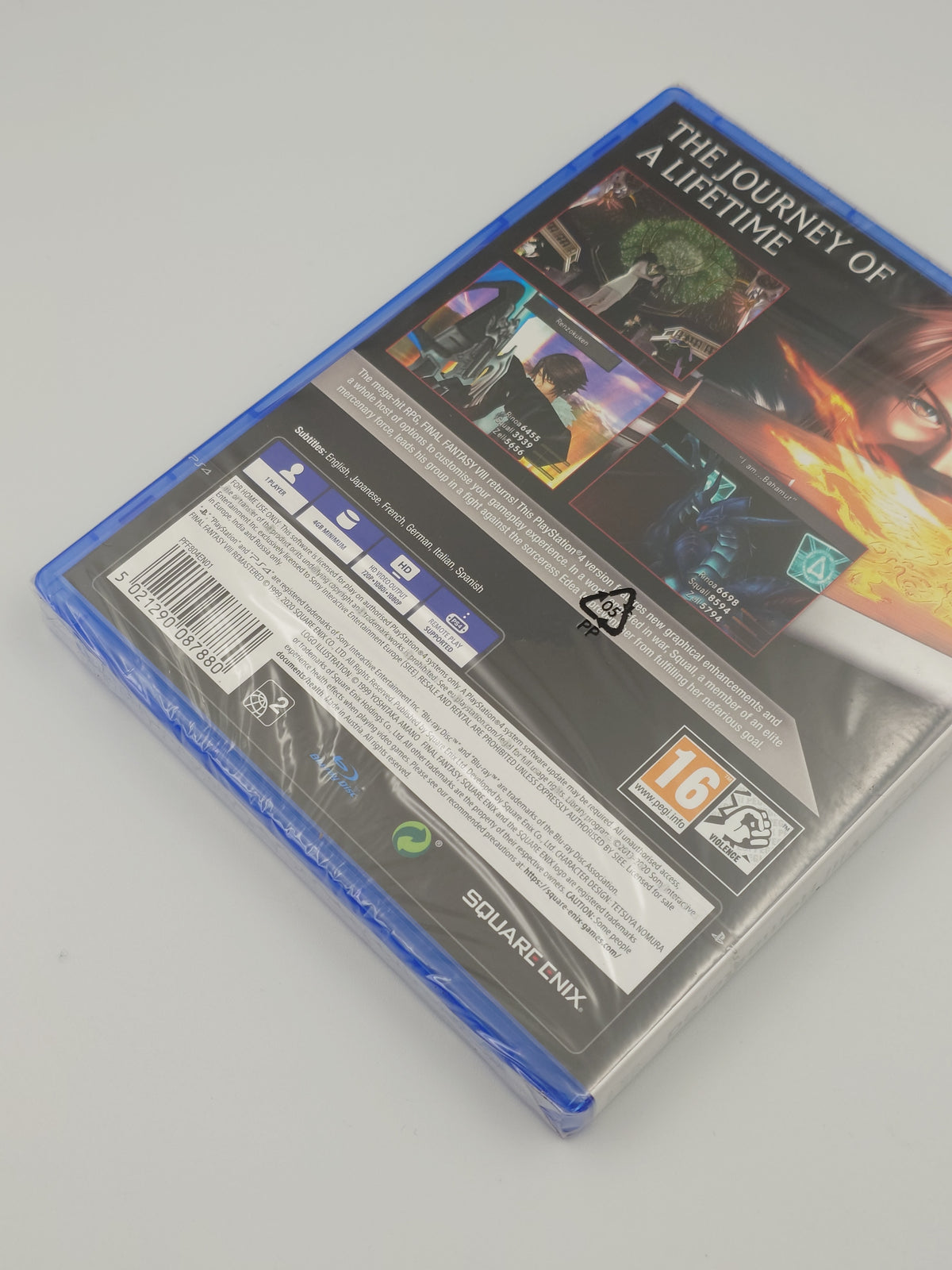 Final Fantasy VIII Remastered (PS4, UK PAL) - Factory Sealed