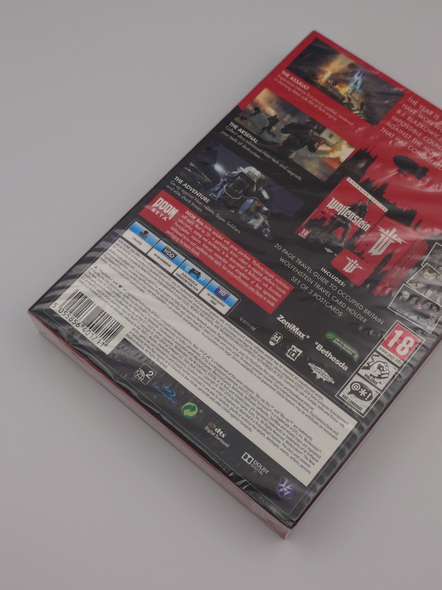 Wolfenstein: The New Order – Occupied Edition (PS4, UK PAL) – Factory Sealed