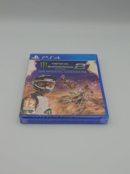 Monster Energy Supercross 2: The Official Videogame (PS4, UK PAL) – Factory Sealed