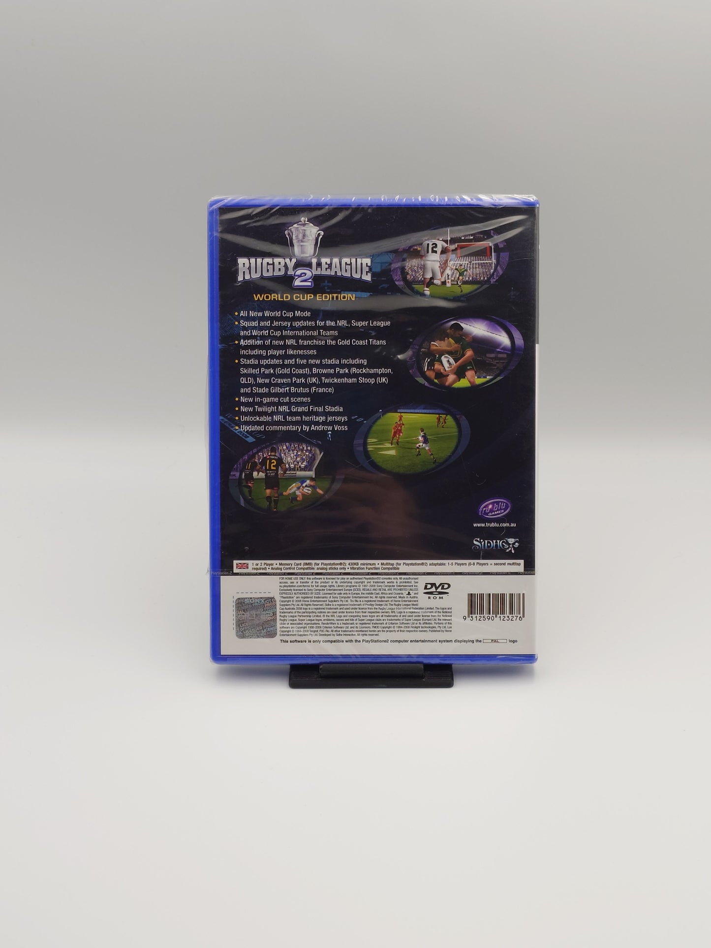 Rugby League 2 – World Cup Edition (PS2, UK PAL) – Factory Sealed