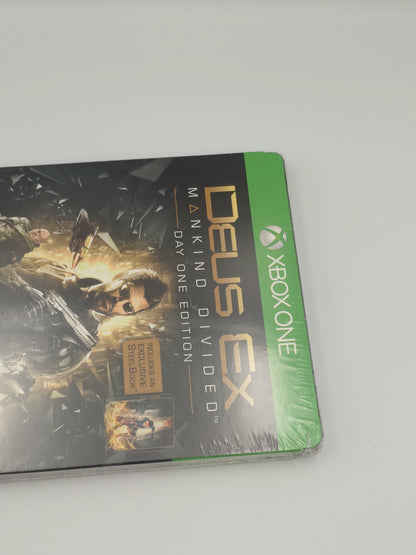 Deus Ex: Mankind Divided – Day One Steelbook (Xbox One, PAL) – Factory Sealed