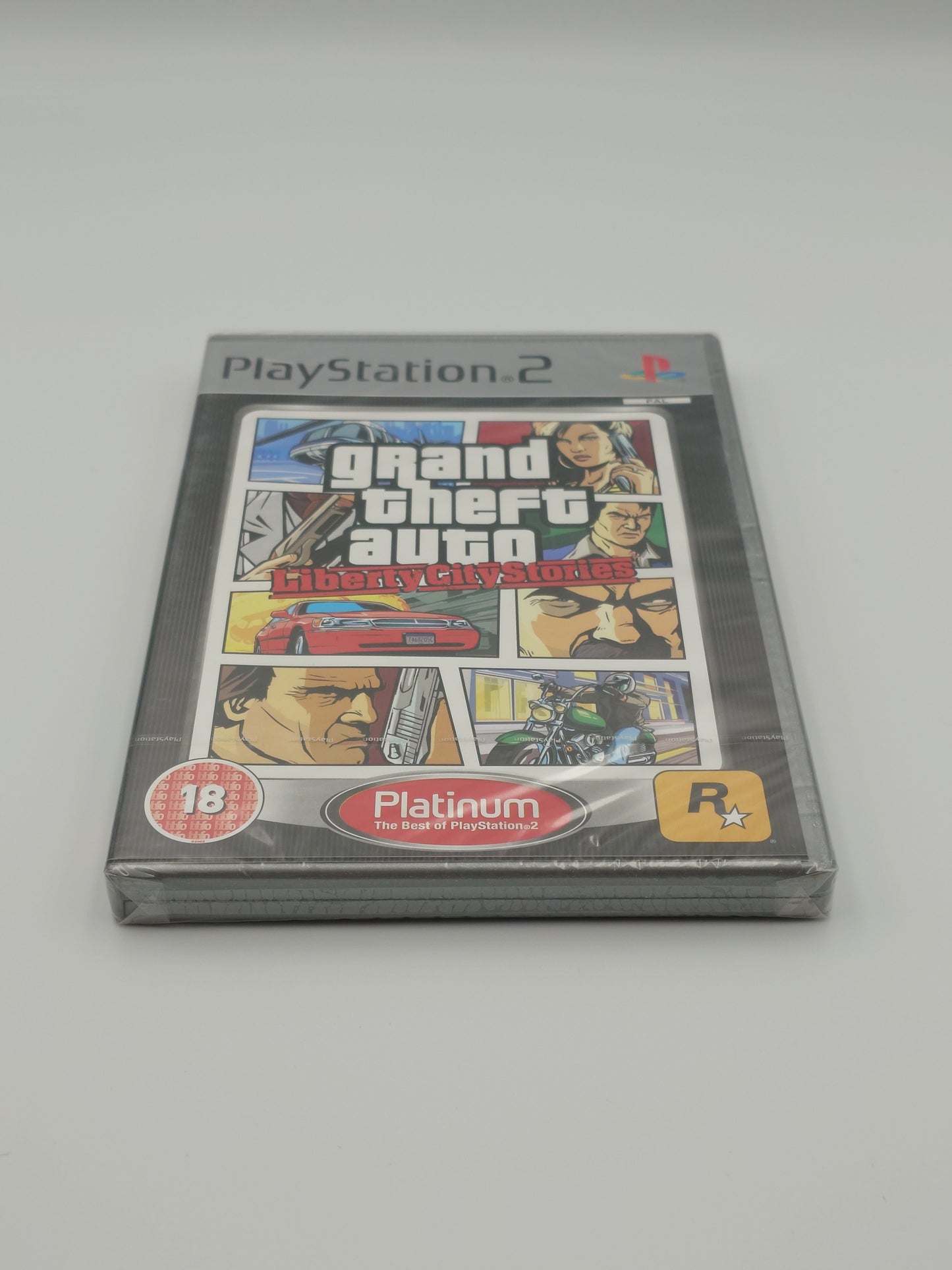 Grand Theft Auto: Liberty City Stories (PS2 Platinum, UK PAL) – Factory Sealed
