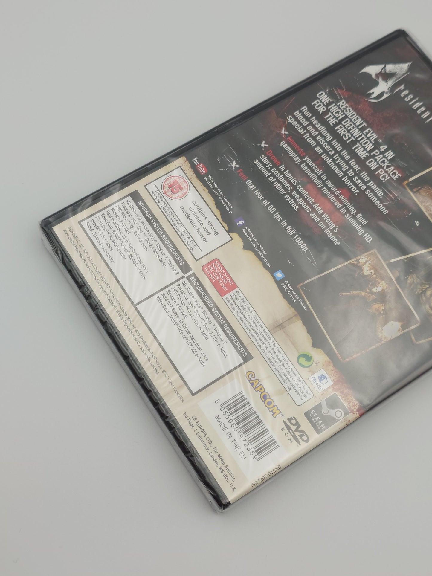 Resident Evil 4 – Ultimate HD Edition (PC, PAL) – Factory Sealed
