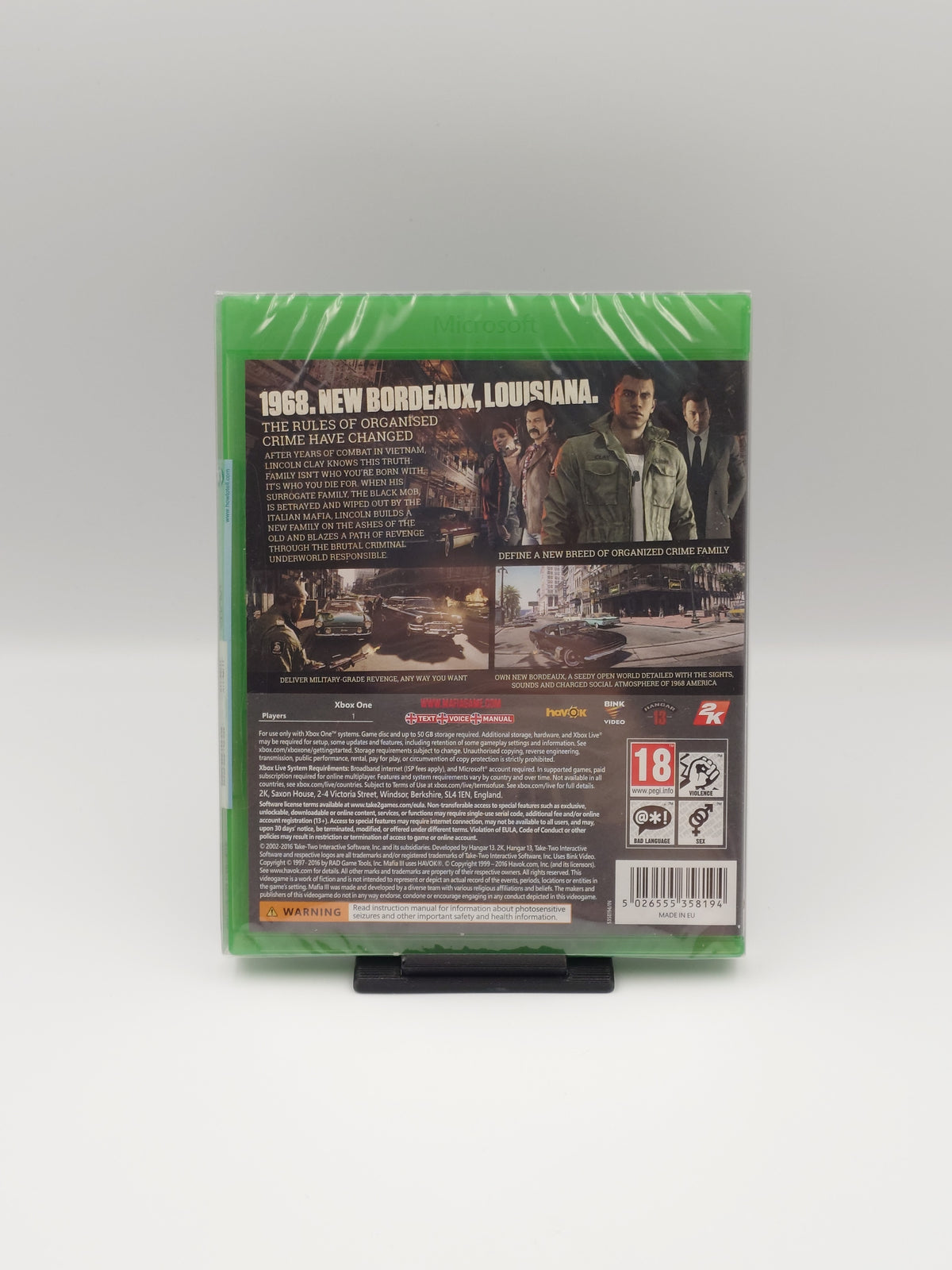 Mafia III — Deluxe Edition (Xbox One, PAL) - Factory Sealed