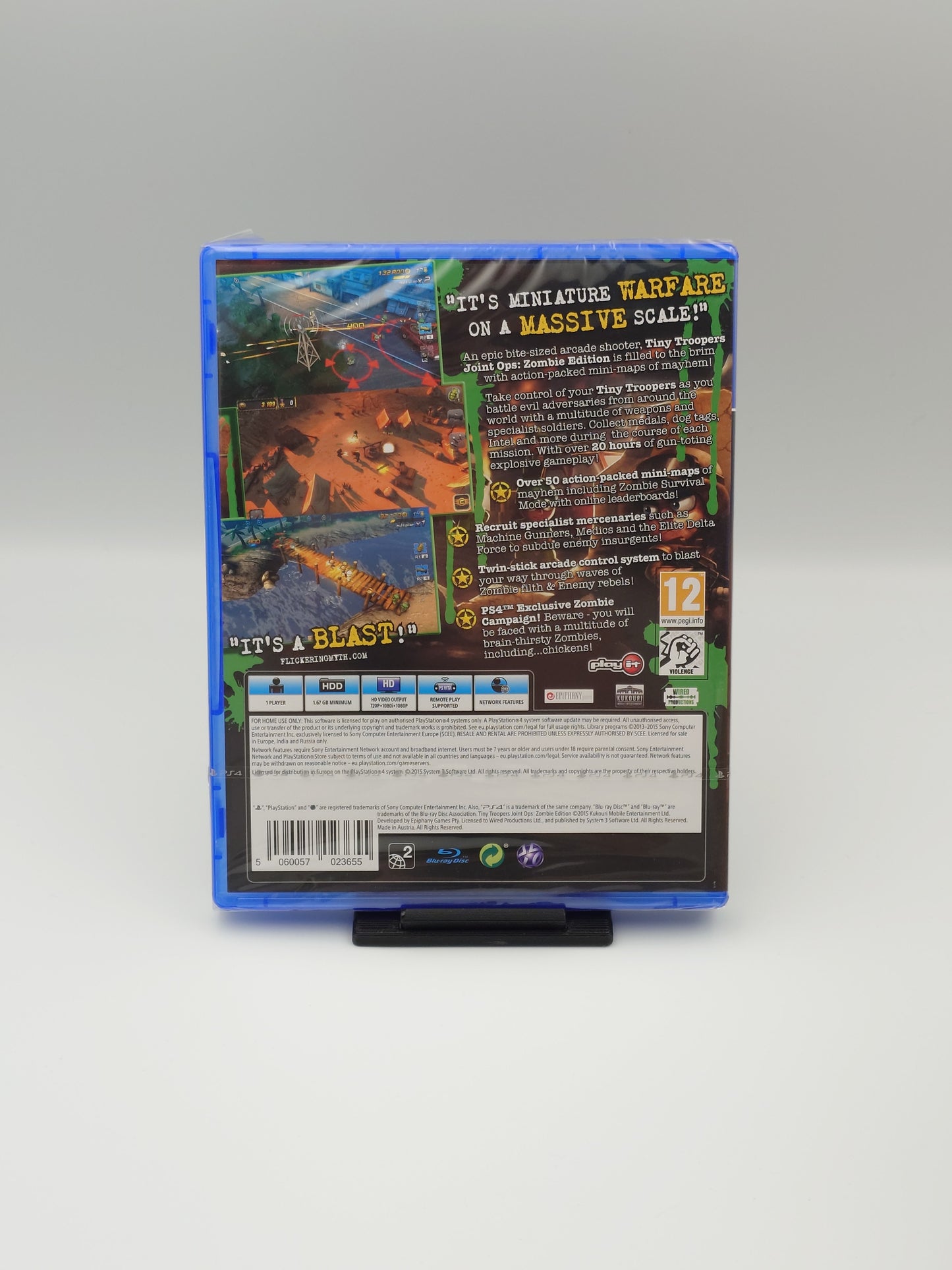 Tiny Troopers: Joint Ops (PS4, UK PAL) – Factory Sealed