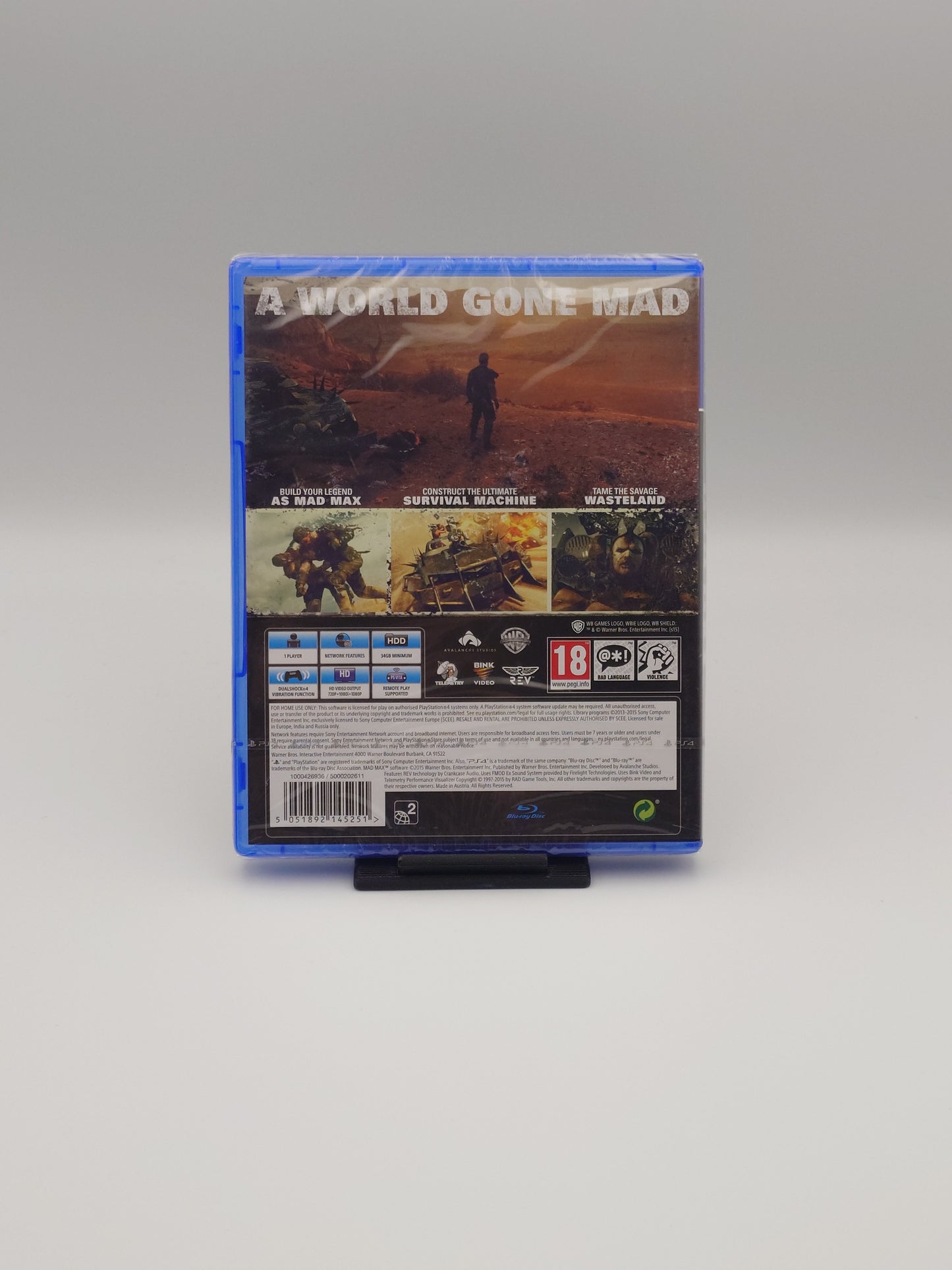 Mad Max (PS4, UK PAL) – Factory Sealed