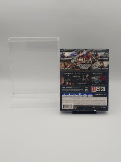 Assassin's Creed Odyssey – Omega Edition with Custom Acrylic Display Case (PS4, UK PAL) – Factory Sealed