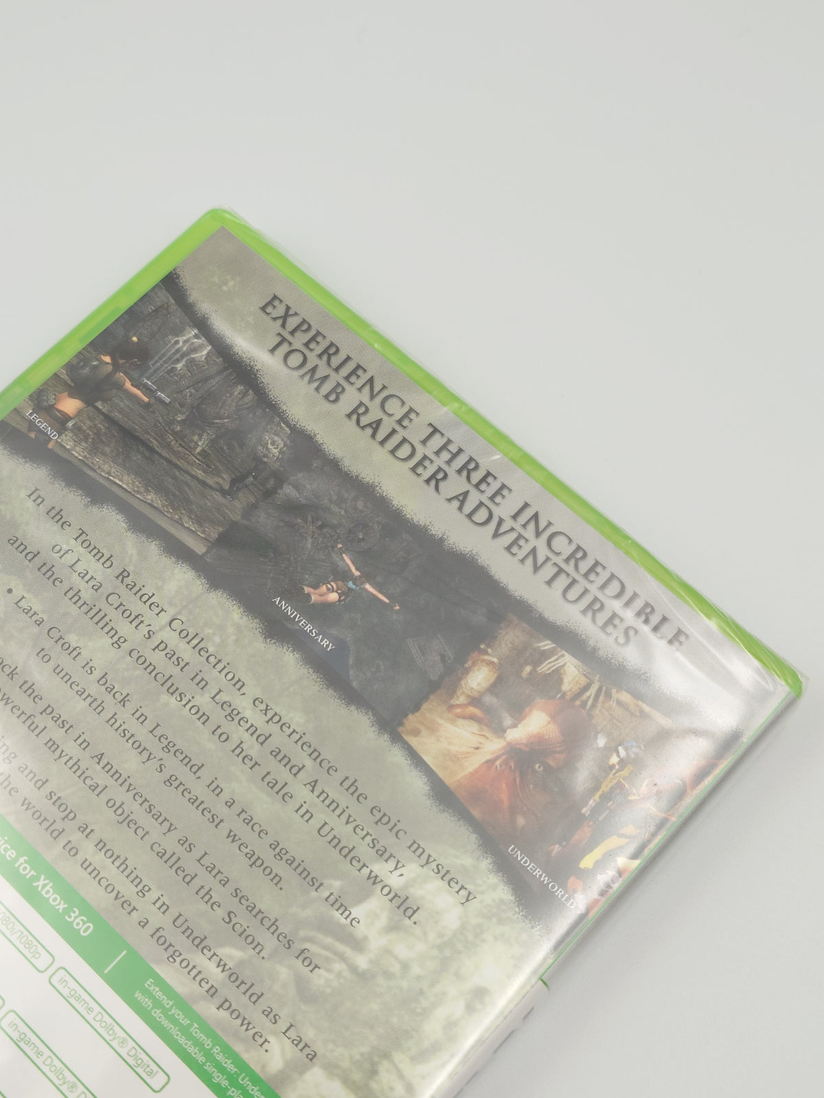 Tomb Raider Collection (Xbox 360, PAL) - Factory Sealed