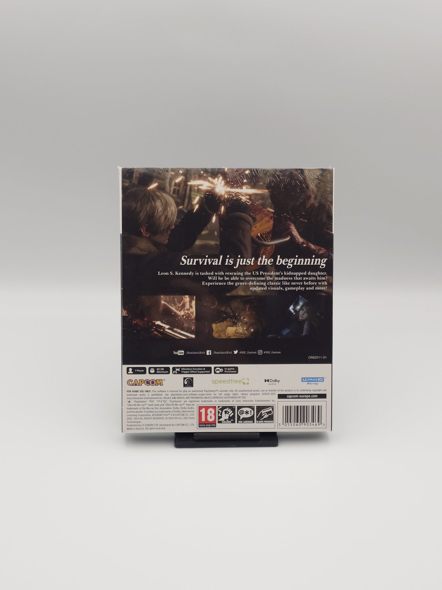 Resident Evil 4: Limited Edition Steelbook (PS5, UK PAL) – Factory Sealed