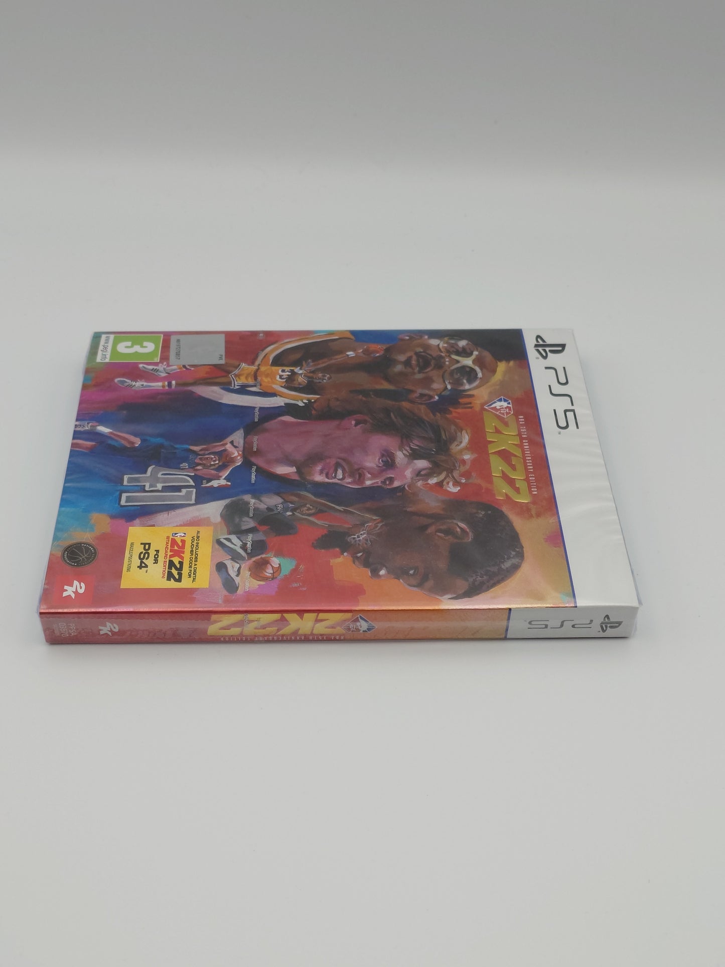NBA 2K22 – NBA 75th Anniversary Edition & Pre-Order Steelbook (PS5, UK PAL) – Factory Sealed