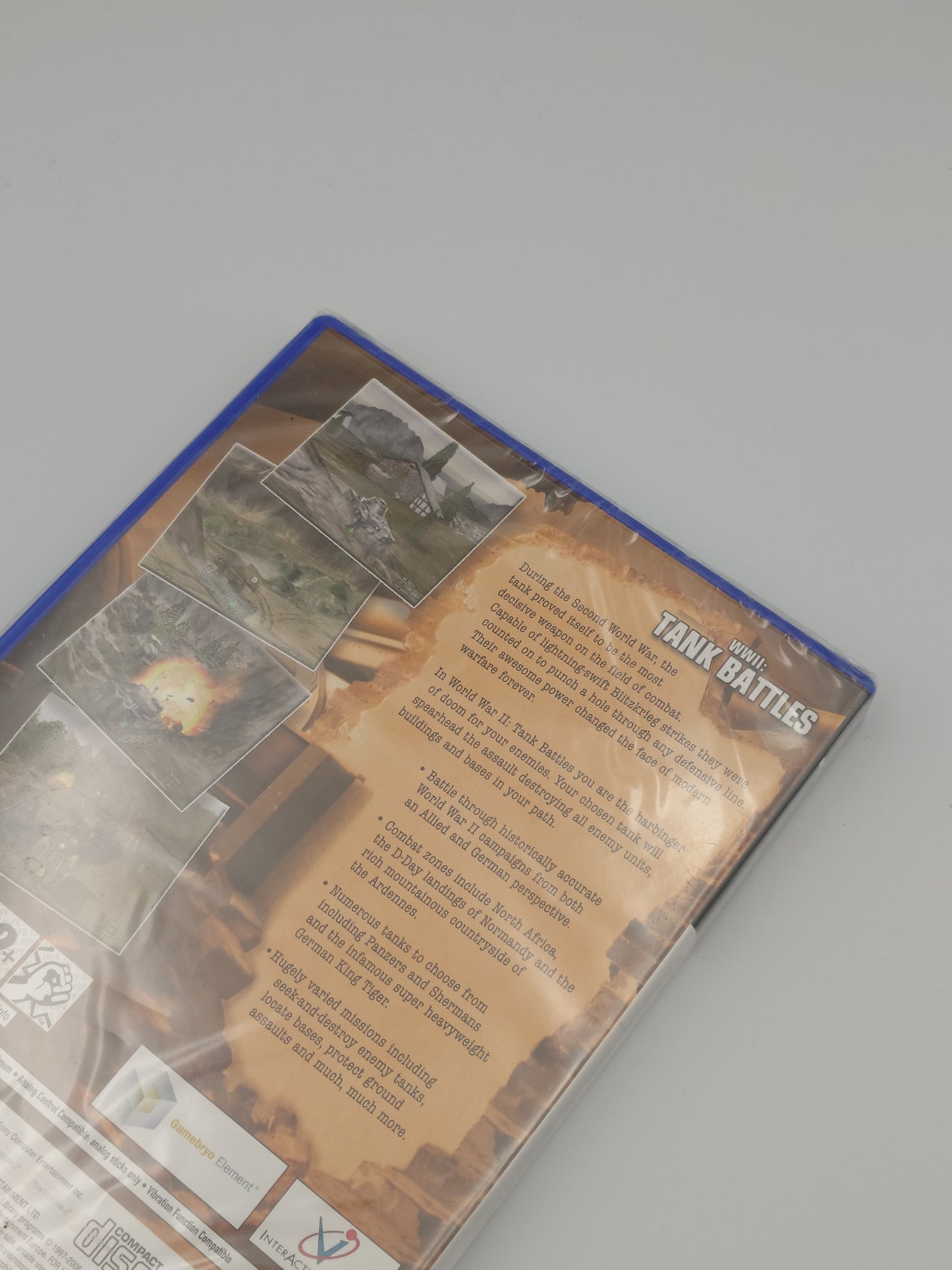 WWII: Tank Battles (PS2, UK PAL) – Factory Sealed