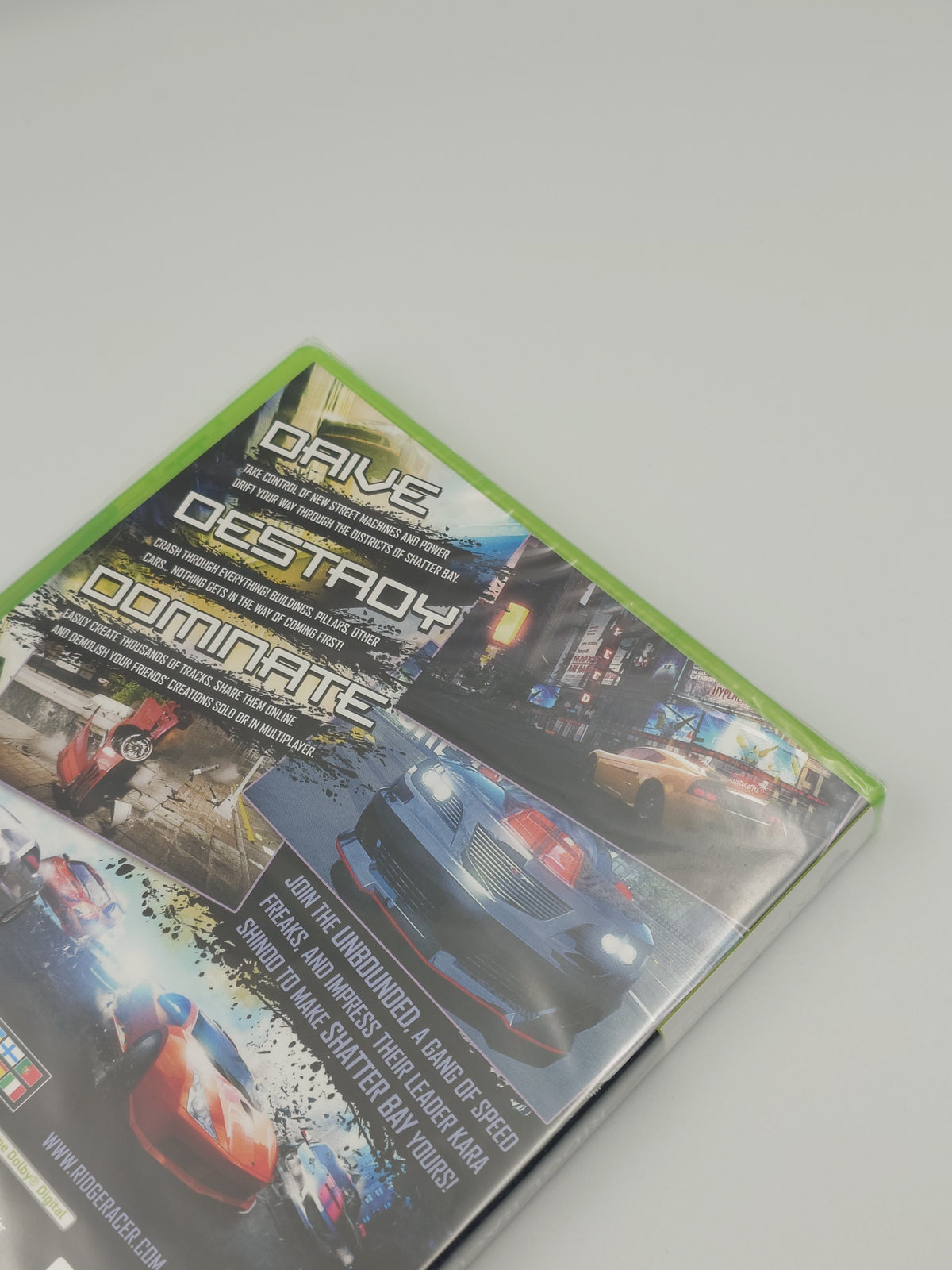 Ridge Racer Unbounded (Xbox 360, PAL) - Factory Sealed
