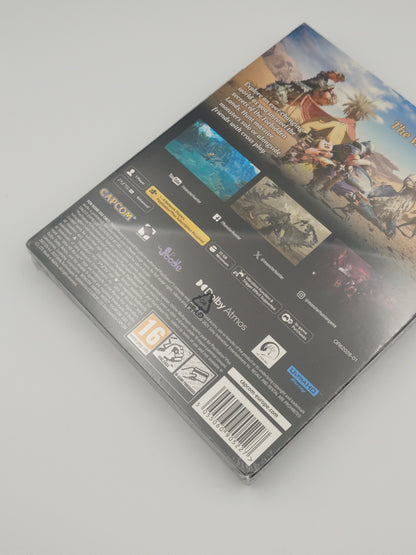 Monster Hunter: Wilds – Limited Edition Steelbook (PS5, UK PAL) – Factory Sealed