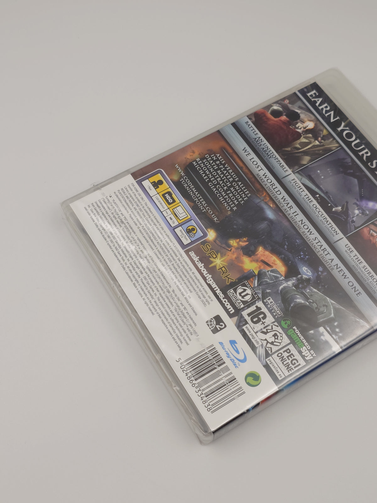 Turning Point: Fall of Liberty (PS3, UK PAL) - Factory Sealed
