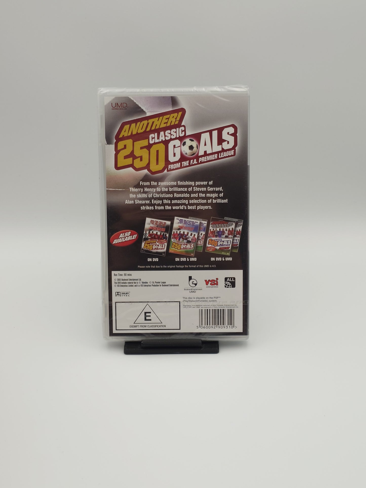 Another 250 Classic Goals (PSP UMD Video, PAL) – Factory Sealed