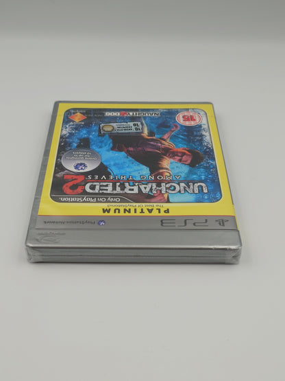 Uncharted 2: Among Thieves (PS3 Platinum, UK PAL) - Factory Sealed