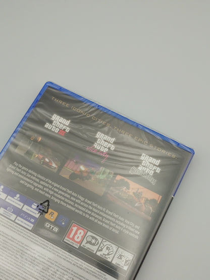 Grand Theft Auto: The Trilogy (PS4, UK PAL) – Factory Sealed