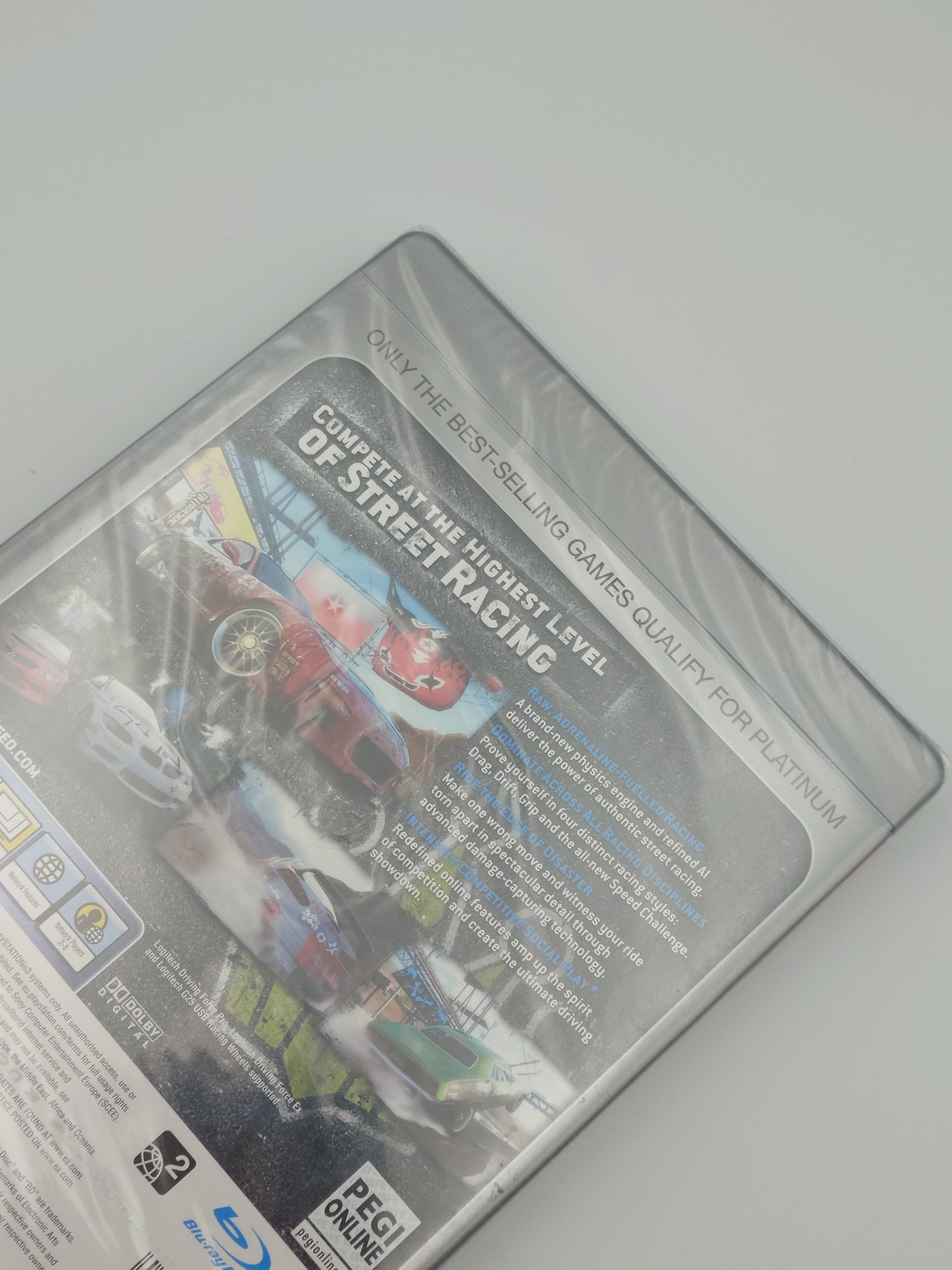 Need for Speed: Pro Street (PS3 Platinum, UK PAL) – Factory Sealed