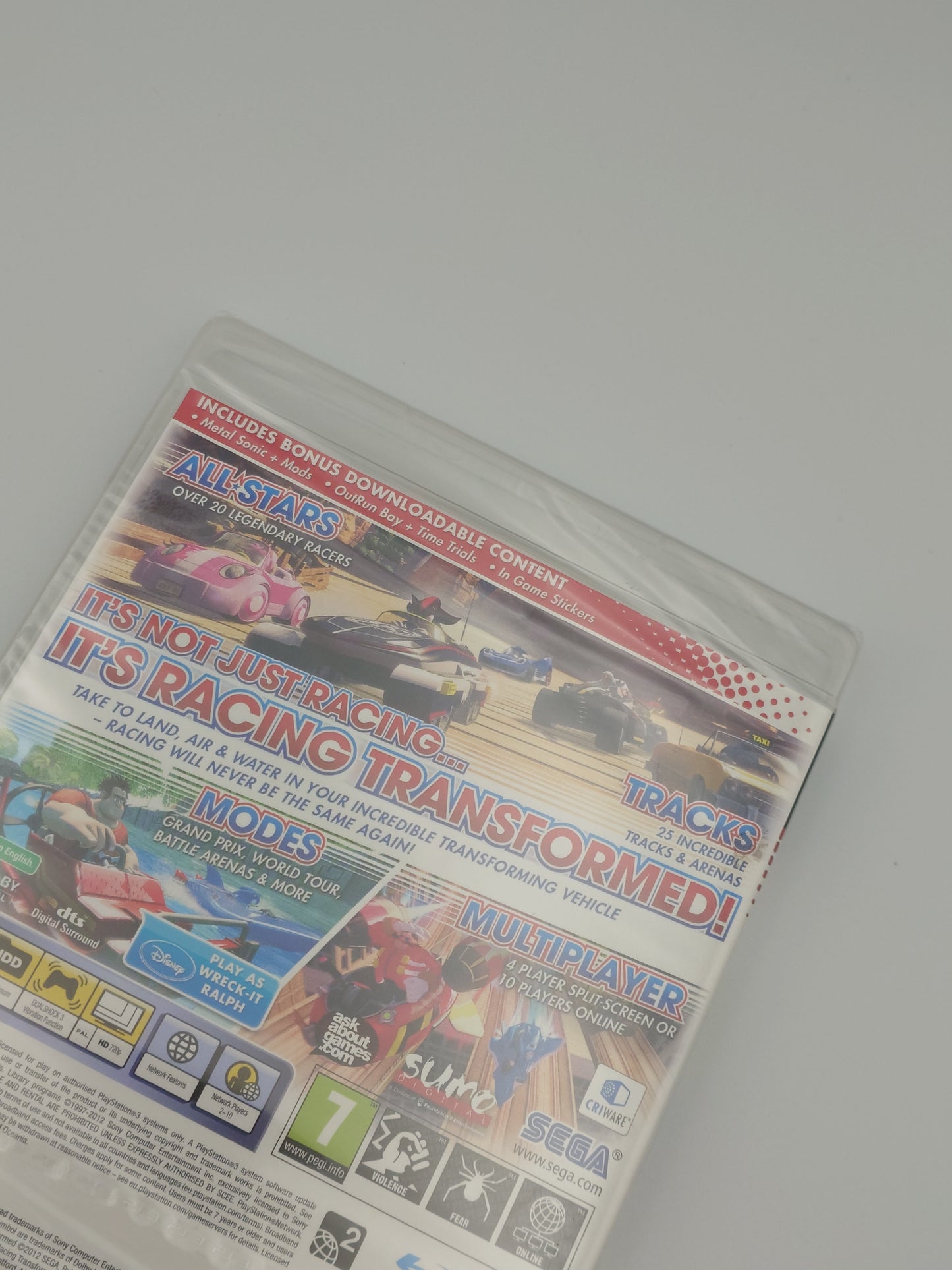 Sonic & All-Stars Racing: Transformed – Limited Edition (PS3, UK PAL) – Factory Sealed