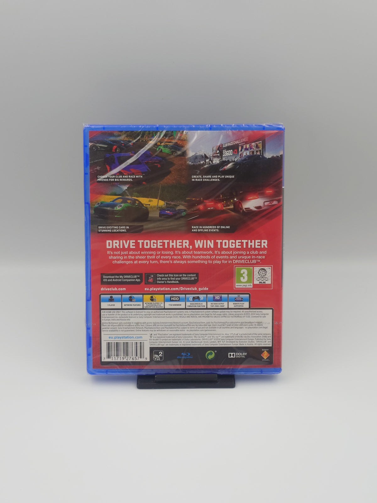 DRIVECLUB (PS4, UK PAL) - Factory Sealed