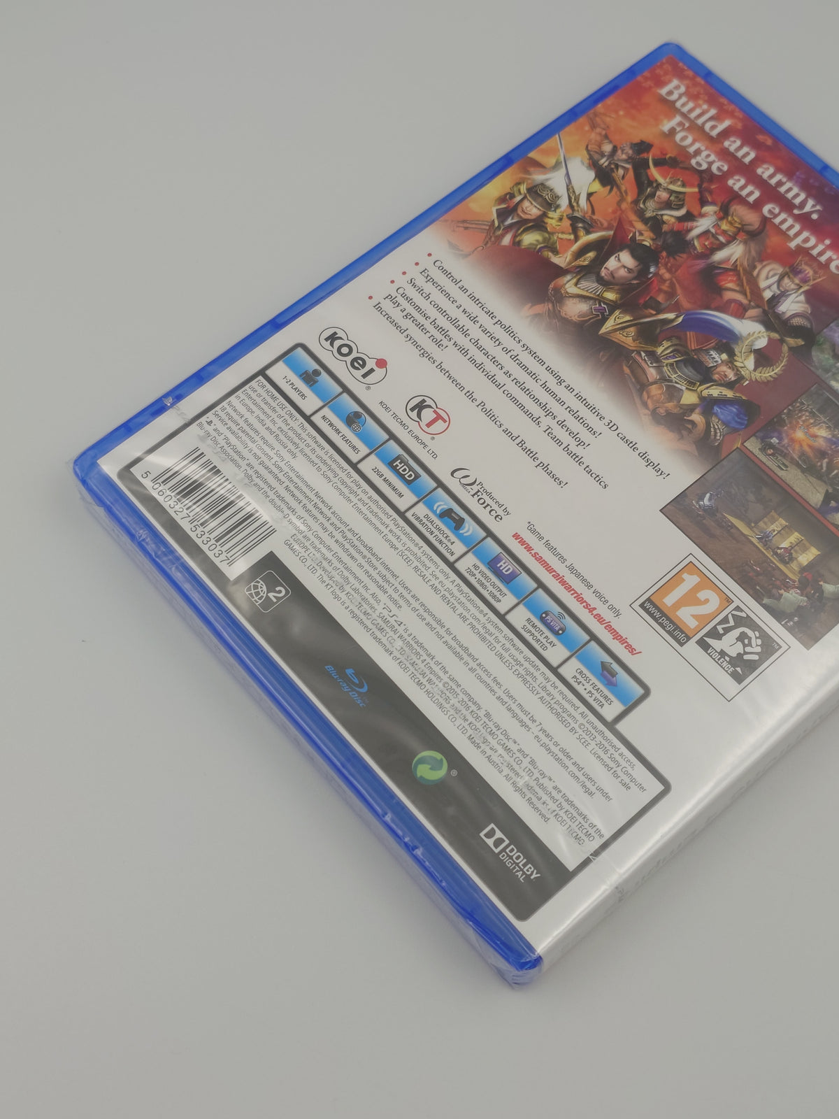 Samurai Warriors 4 Empires (PS4, UK PAL) - Factory Sealed